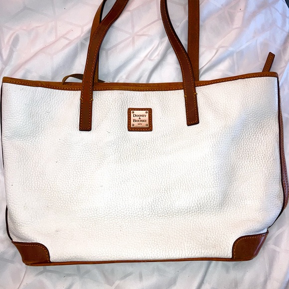 Dooney & Bourke Handbags - Dooney & Bourke White Pebble Leather purse